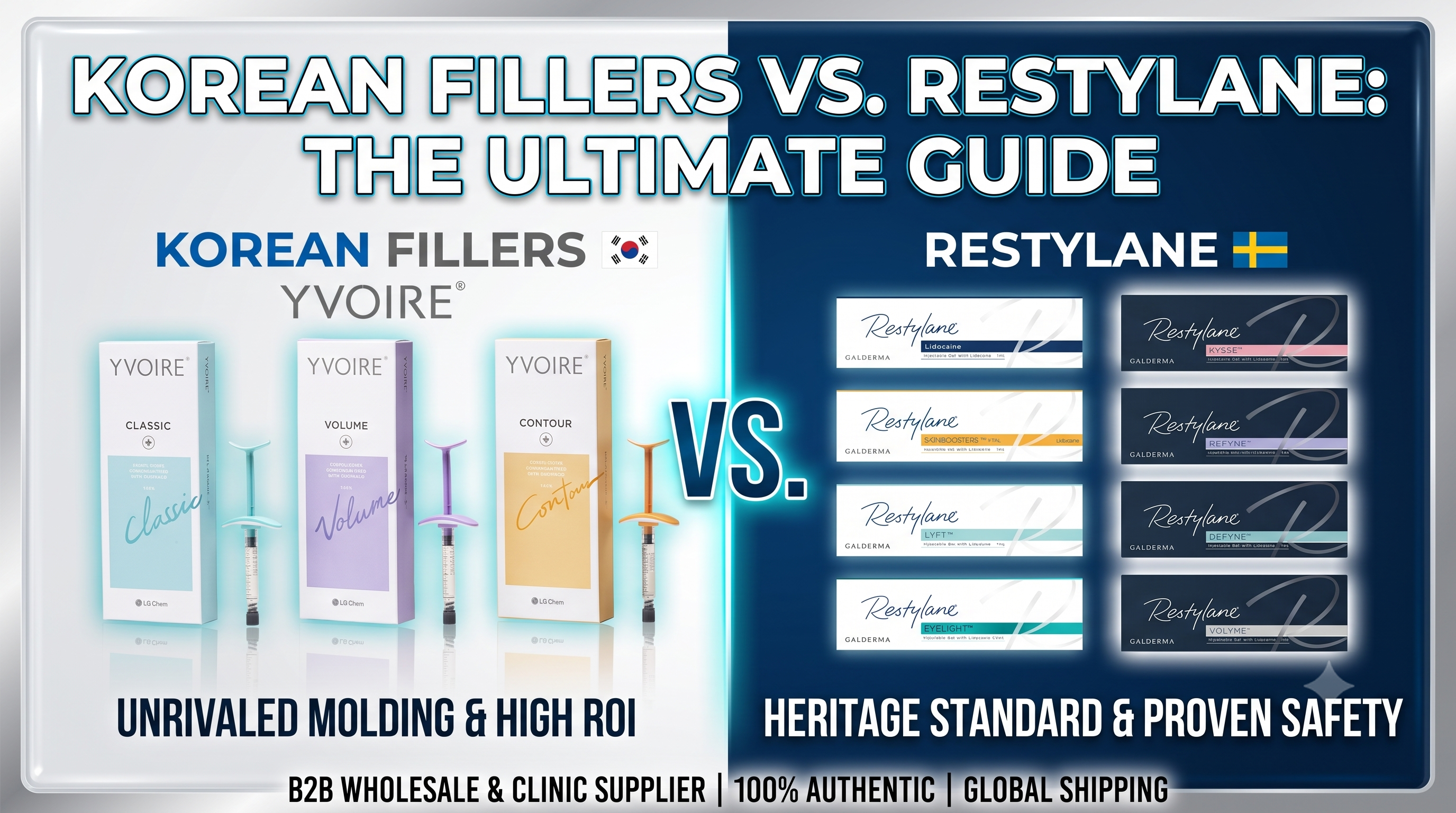 Korean Fillers vs. Restylane: Premium Dermal Filler Guide (2026)