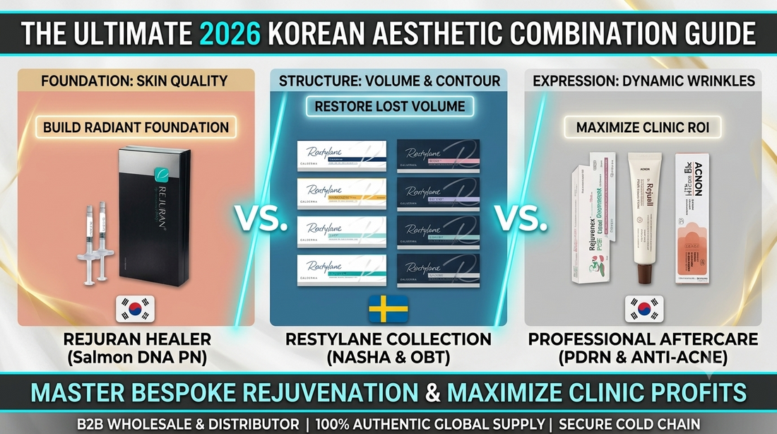 Ultimate 2026 Korean Aesthetic Combination Guide: Rejuran, Botox, Fillers