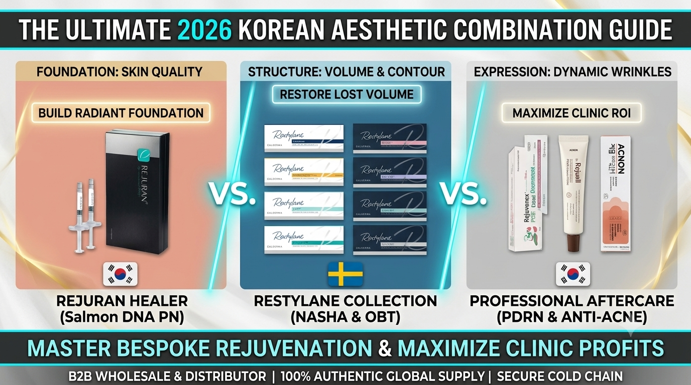 Ultimate 2026 Korean Aesthetic Combination Guide: Rejuran, Botox, Fillers