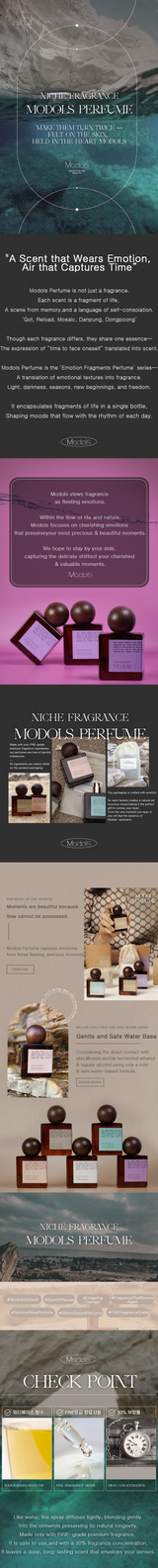 Modols Niche Water base Perfume 30ml - Reload 2