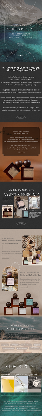 Modols Niche Water base Perfume 30ml - Dongpung 2