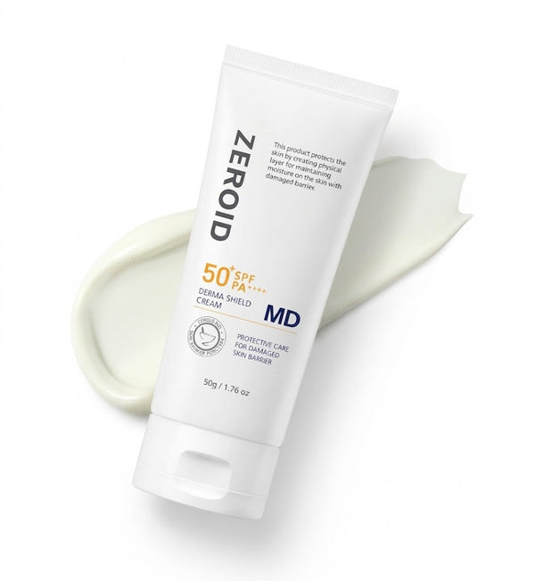 ZEROID DERMA SHIELD CREAM MD SPF50+ PA++++ (50g)