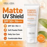 Cell By Cell POWDERY SUN BLOCK CREAM SPF50+ PA+++ (100ml) 2