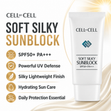 Cell By Cell SOFT SILKY SUN BLOCK SPF50+ PA+++ (50ml) 2