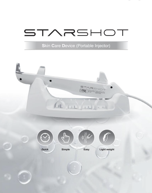 STARSHOT Portable Mesotherapy Injector | Precision Skin & Scalp Care Device
